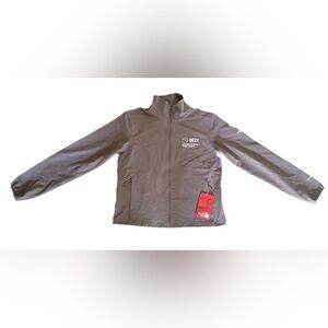The North Face Gray Jacket Womens Size S Windfall Full Zip NWT Embroidered